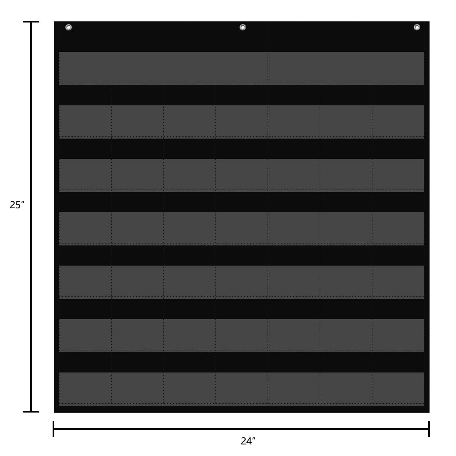Large 44 Pockets Calendar Pocket Chart for Classroom with 85 Cards, Size:25” ... gallery