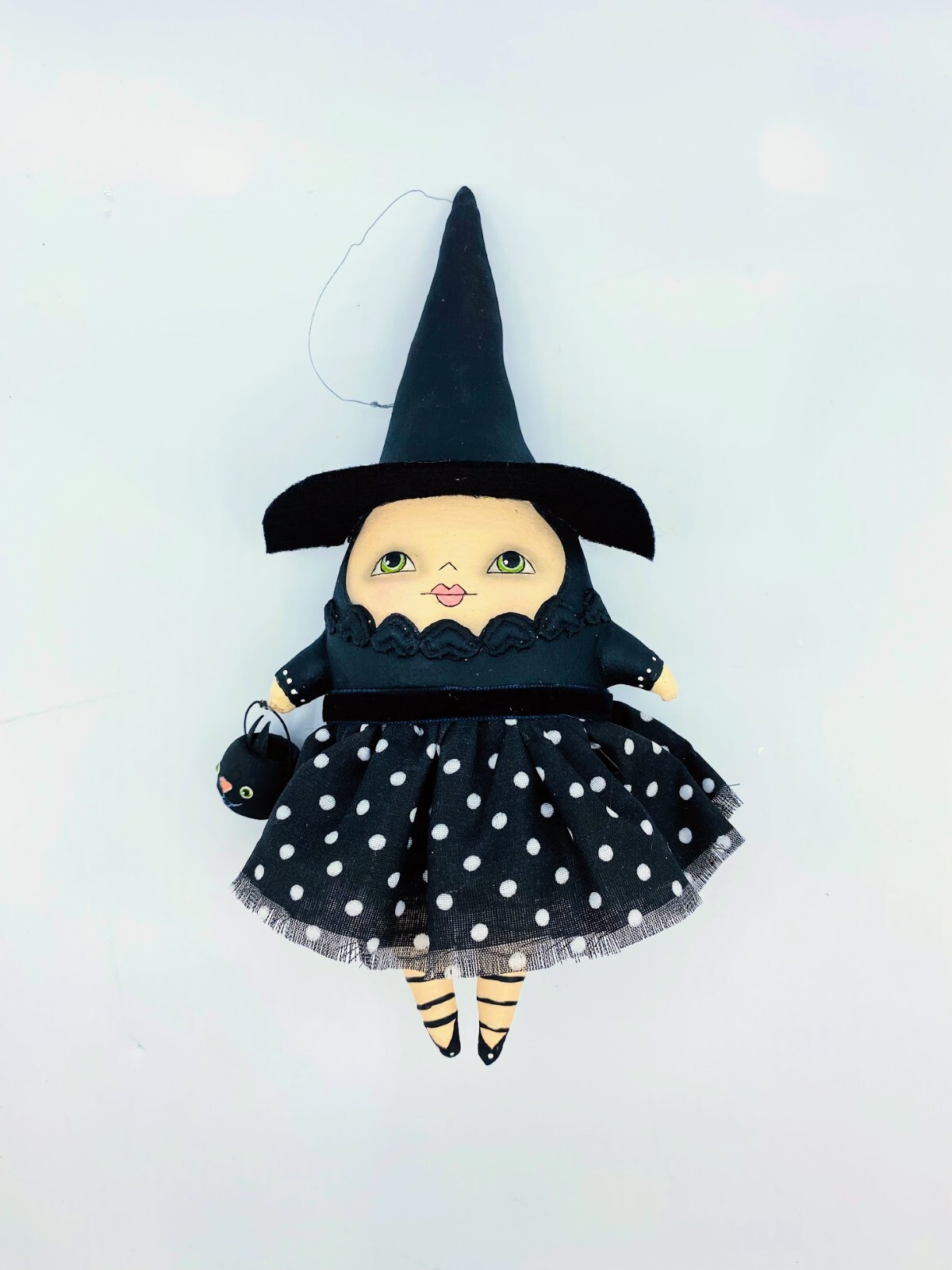 Bethany Lowe Designs: Robin Seeber Halloween Ornament, Delighted Desdemona Witch gallery