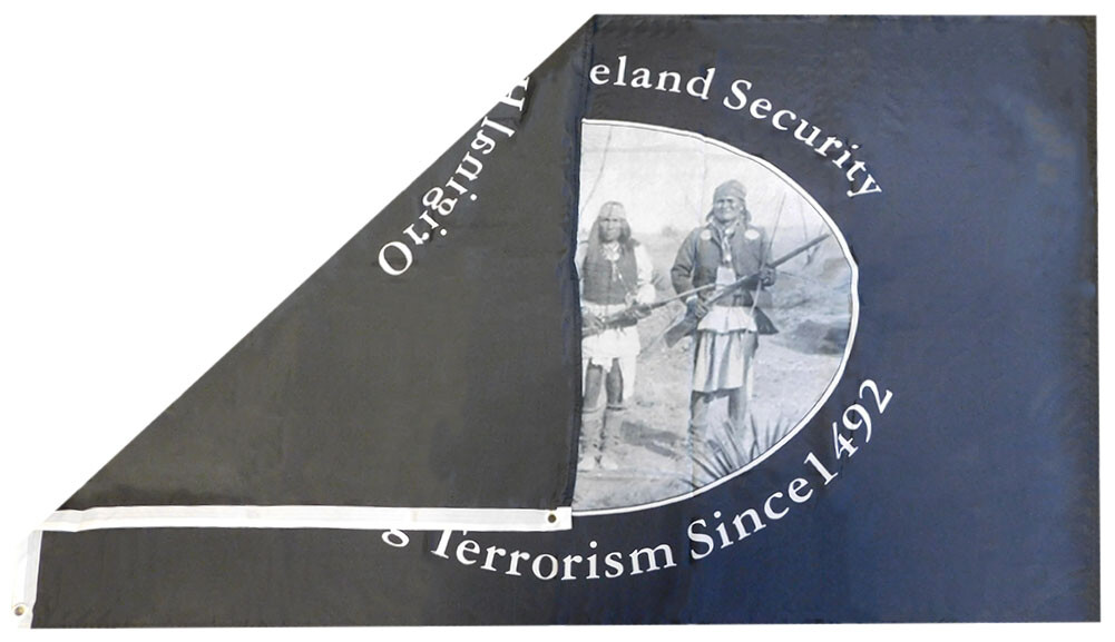 Original homeland security flag Native American 3x5 100% Rough Tex ® Flags USA gallery