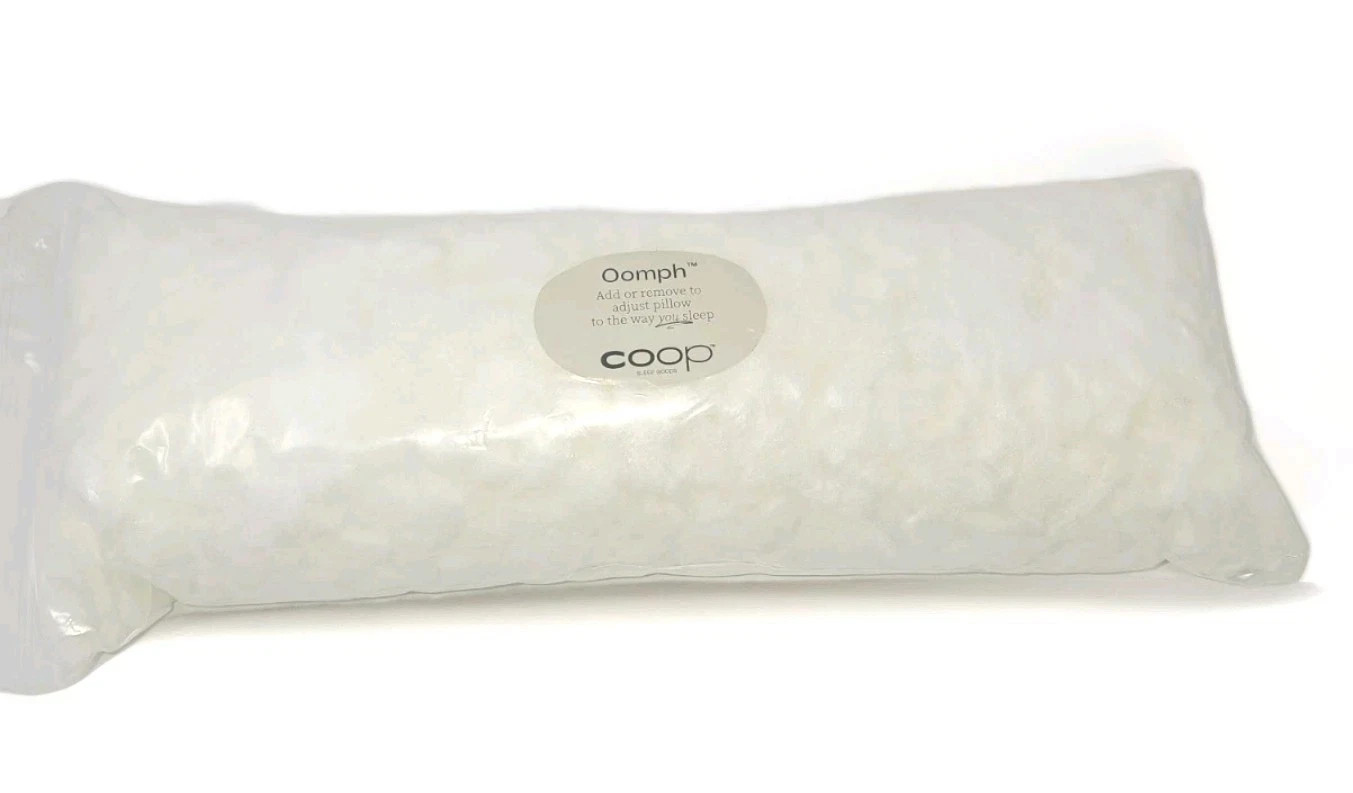 Coop Home Goods Extra Oomph Fill Memory Foam Filling for Original Pillow, White gallery