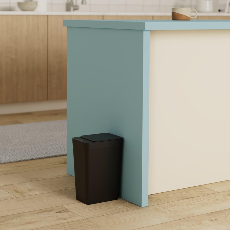 Bathroom Trash Can with Lid, 2 Pack 2.2 Gallon Automatic Touchless Garbage Ca... gallery