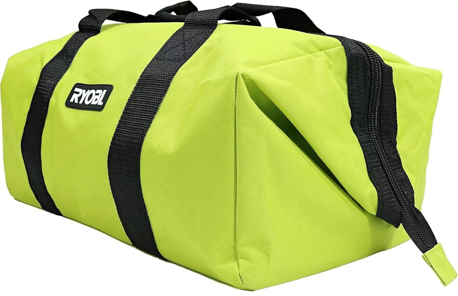 RYOBI Contractor Canvas Tool Bag Large Green Black Soft Side 903209044 NEW gallery
