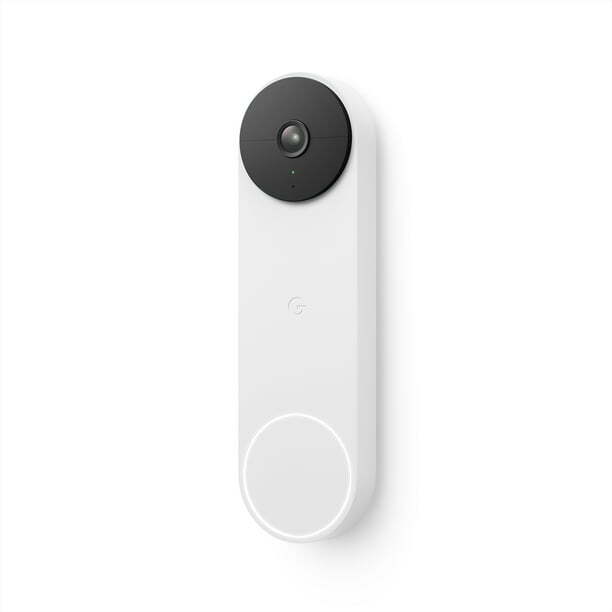 Google Nest Wi-Fi Video Smart Doorbell Camera (Battery Operated) - White gallery