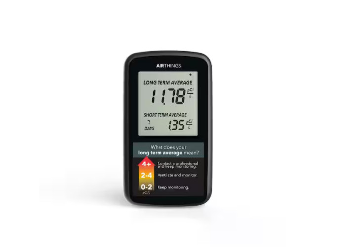 AirThings Battery Operated Digital Radon Detector gallery