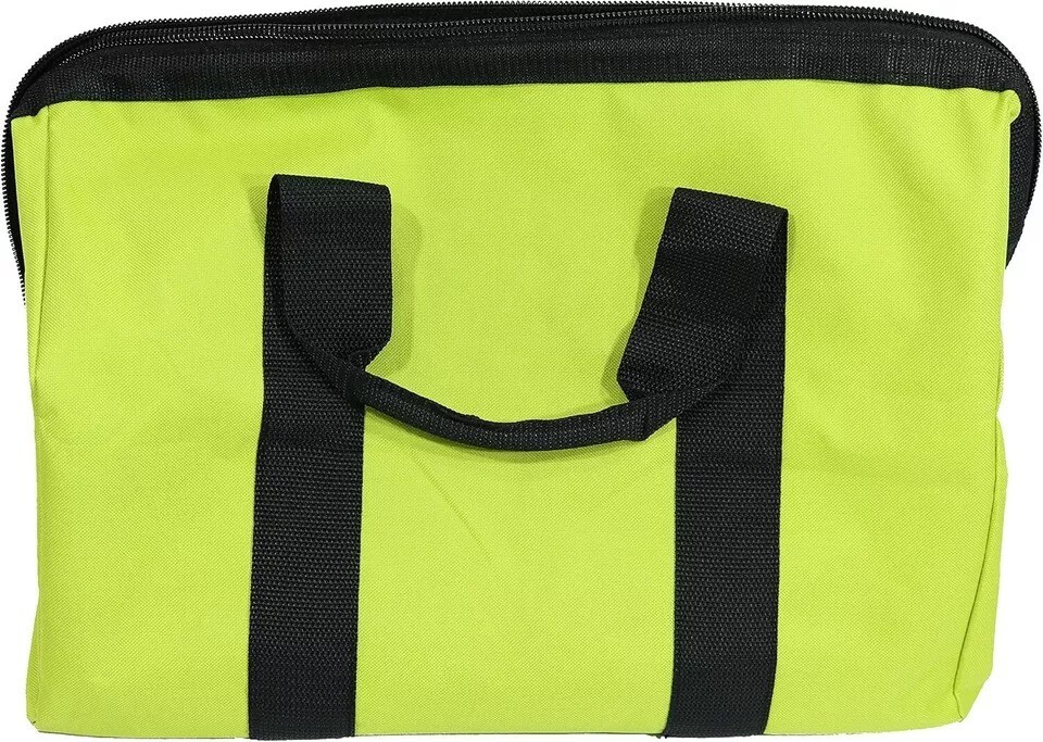 RYOBI Contractor Canvas Tool Bag Large Green Black Soft Side 903209044 NEW gallery