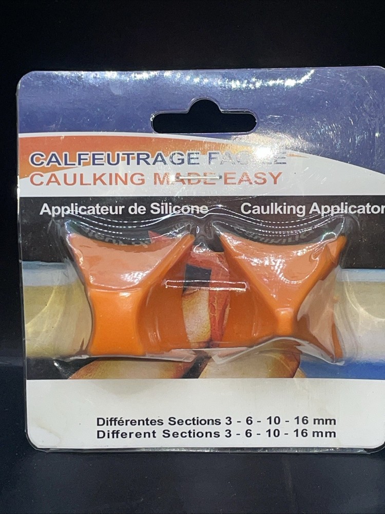 Caulking Applicator Tool Silicone Sealant Smoother 3-6 / 10-16mm