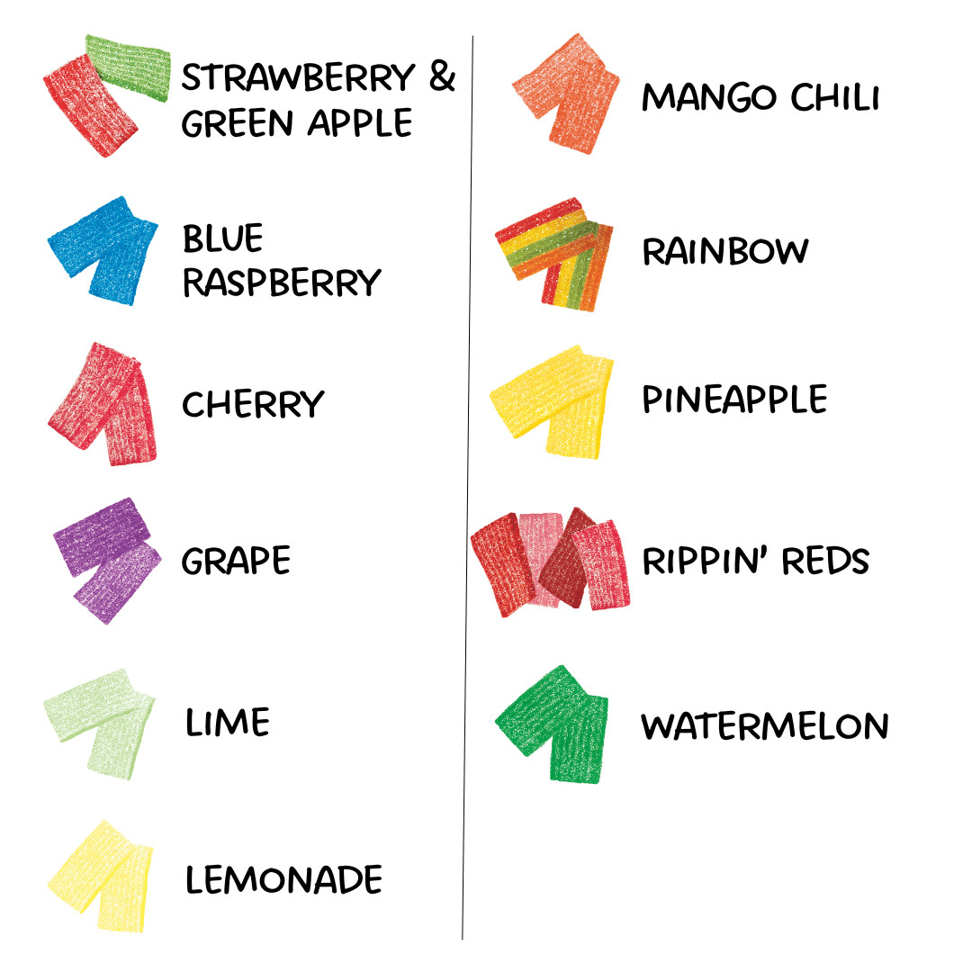 Rips Bite Size Licorice Candy 4 oz - Choose From 7 Flavors such as Mango Chili gallery