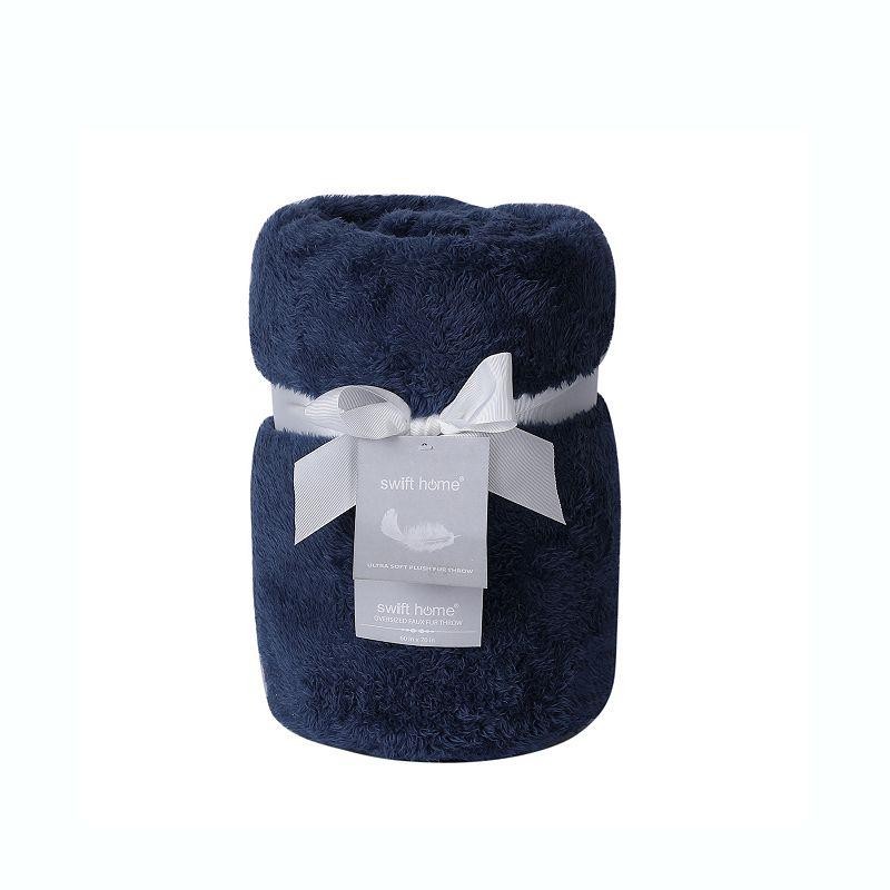 Swift Home Extra-Fluffy Long Pile Oversized Plush Faux Fur Throw Blanket gallery