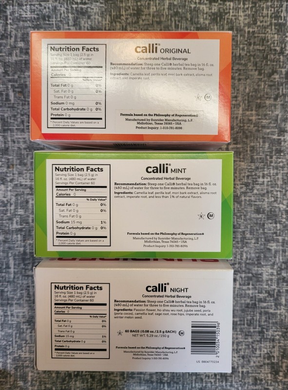 60 Count Calli Tea gallery