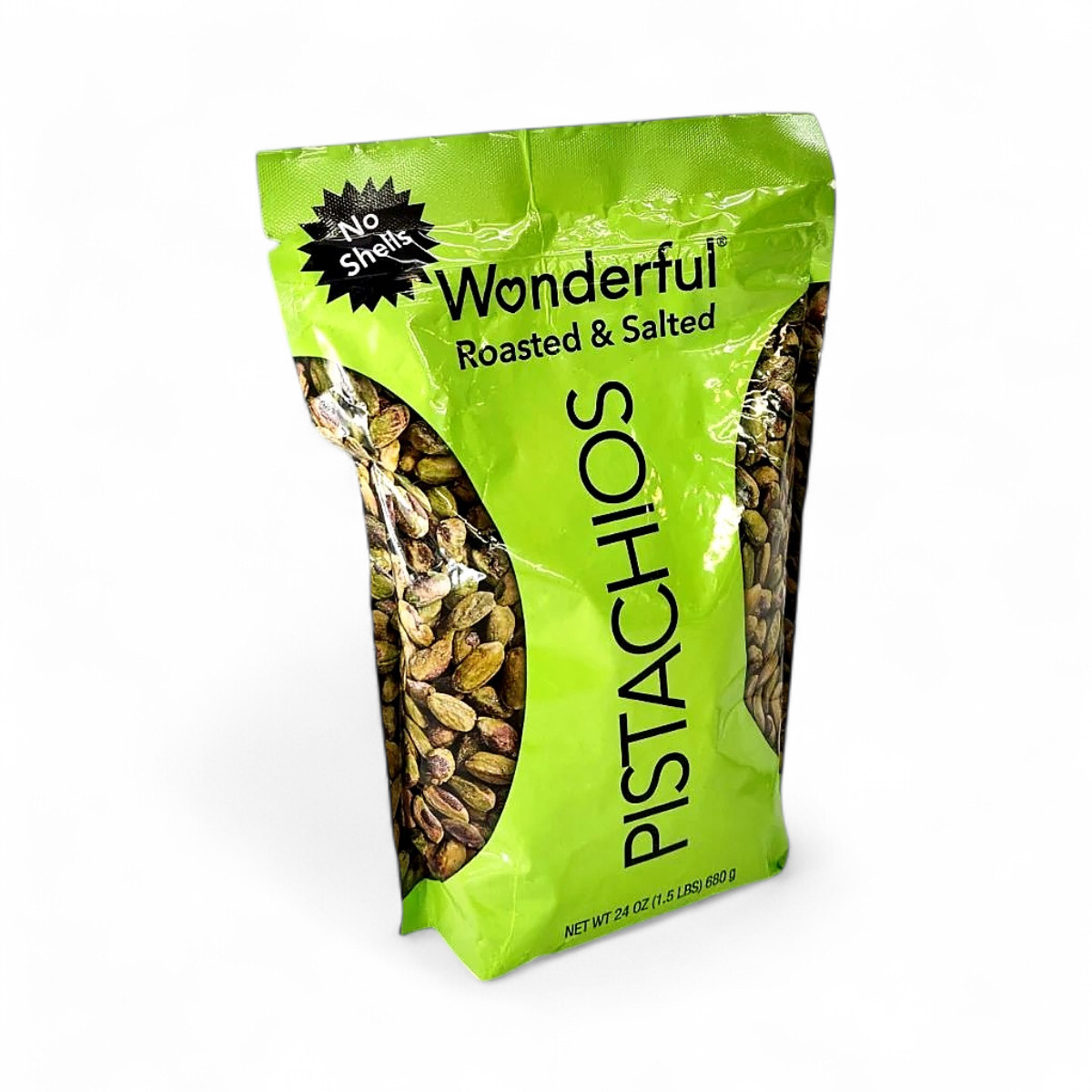 Wonderful No Shell Roasted Salted Pistachios - 24 oz gallery