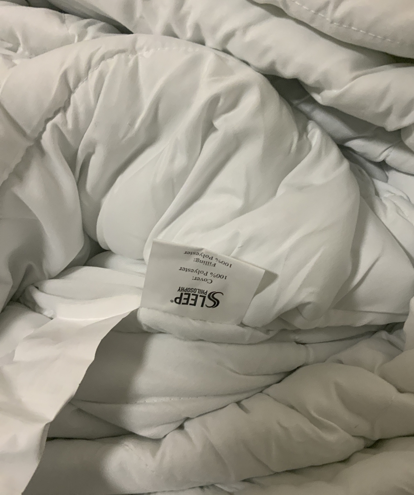 ⚡️Sleep Philosophy Mattress Protector Classic Cloud Quilting White (Twin)🆕AS IS gallery