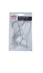 Elfa Utility 4″ Basic Double Hook Pkg 3