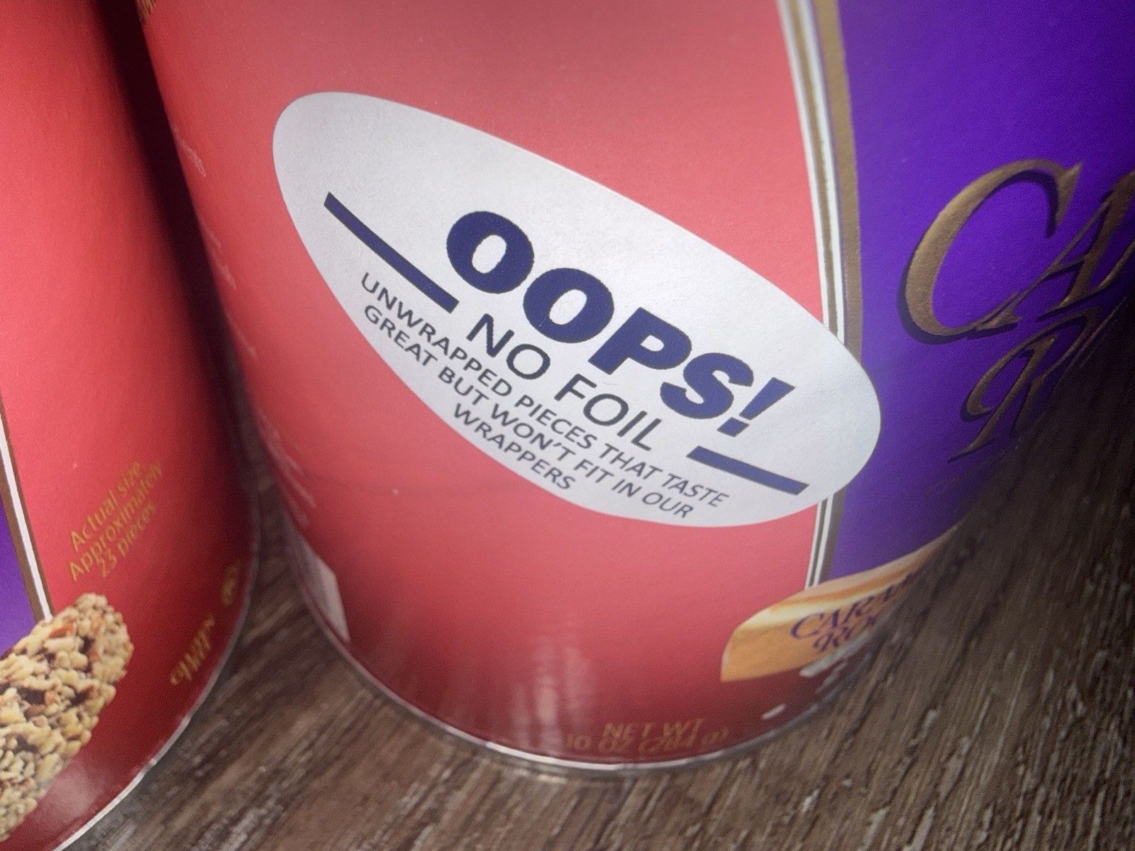Roca ~ Sea Salt Caramel Toffee Chocolate 2-Cans 10 Oz Each ~ Expires 06/15/2027 gallery