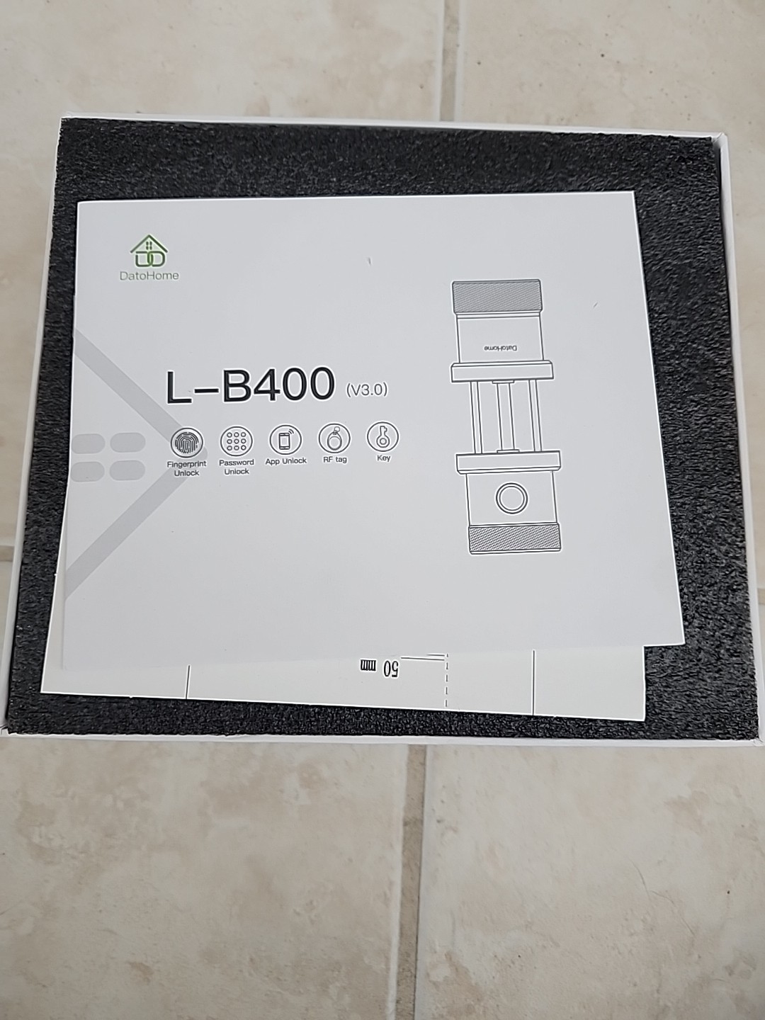 DatoHome L-B400 Smart Door Lock Keyless Entry with Fingerprint gallery