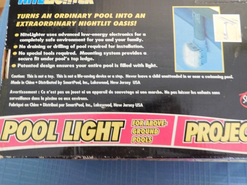 Smart Pool, Inc Nitelighter Aboveground Swimming Pool Light 35 Watt NIB Open Box gallery
