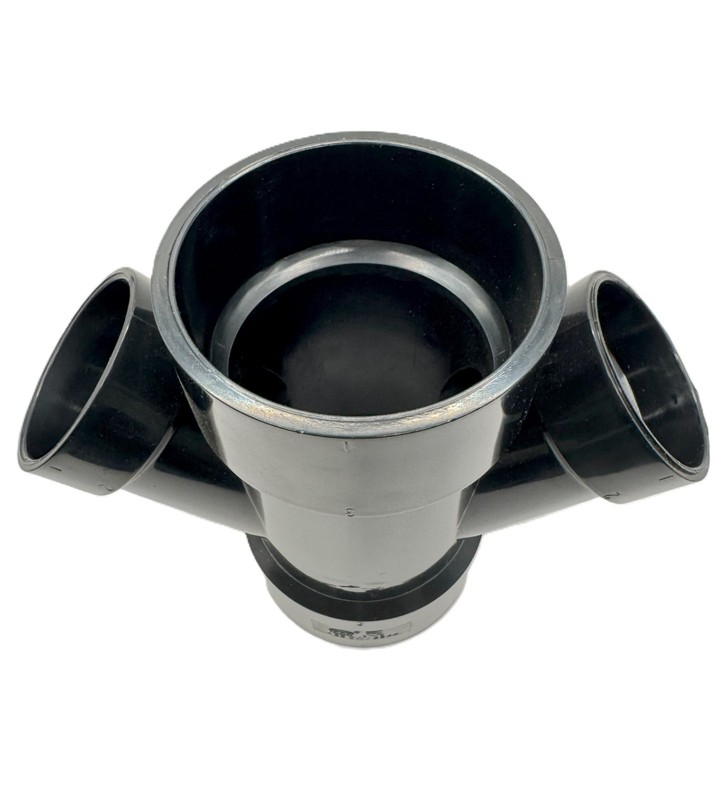 3" × 3" × 2" × 2" ABS Double Wye Reducing gallery