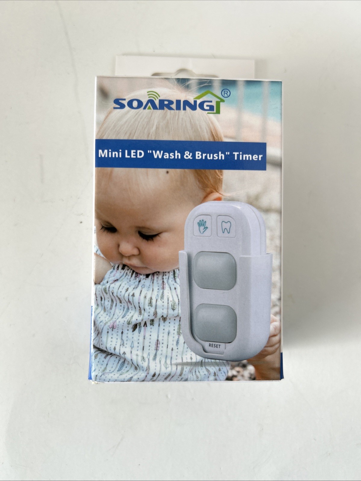 SOARING Wireless Battery Powered Timer for Kids - 2 Min Brush, 20 Sec Hand Wash gallery