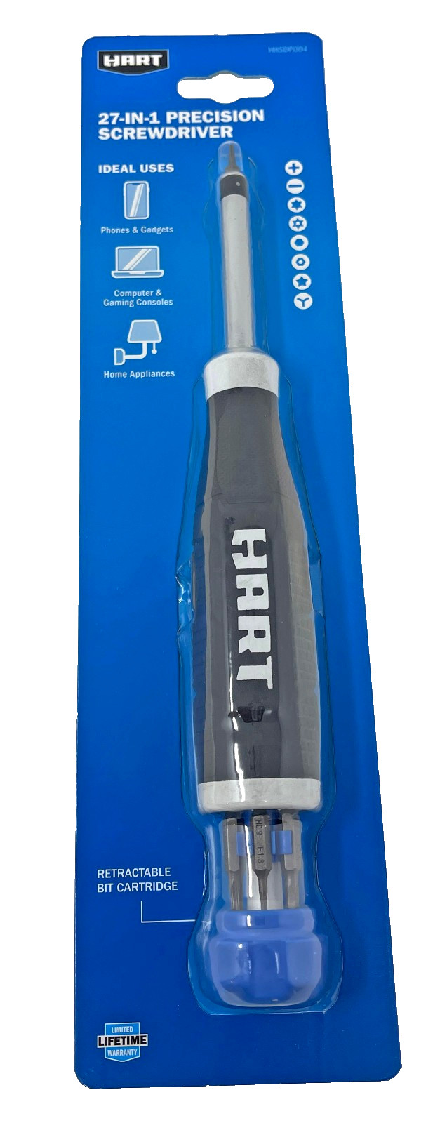 HART 27-In-1 Precision Screwdriver Phillips Slotted Torx Security Hex Tri-Point gallery