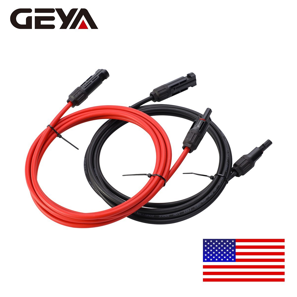 GEYA PV Wire Solar Panel Y Branch Solar Panel Extension Cable Connectors 10AWG gallery