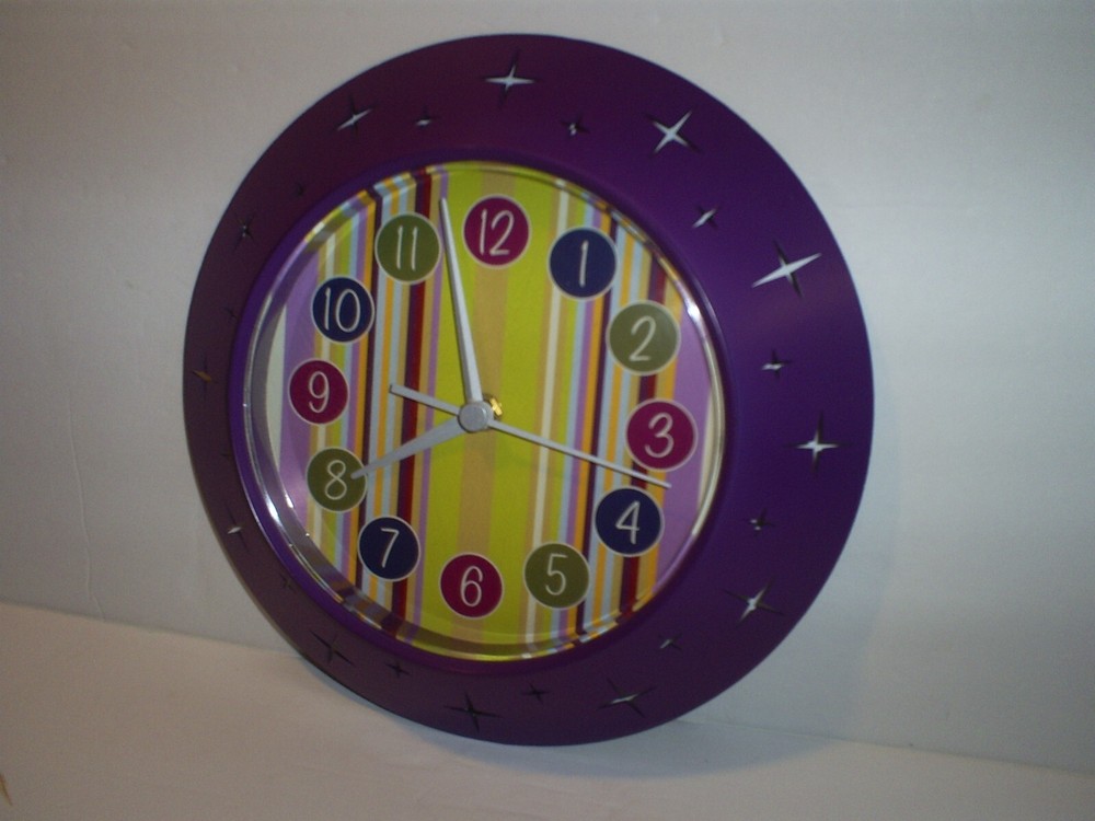 Beautiful 10" Stars Theme Clock
