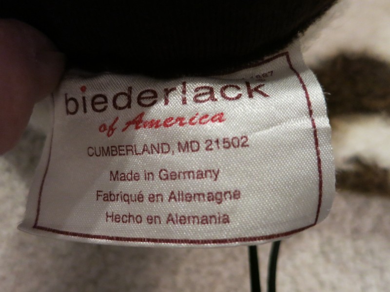 Vtg BIEDERLACK Cat Kitten Throw Blanket 72" x 53 1/2" Two Sided Made in Germany gallery