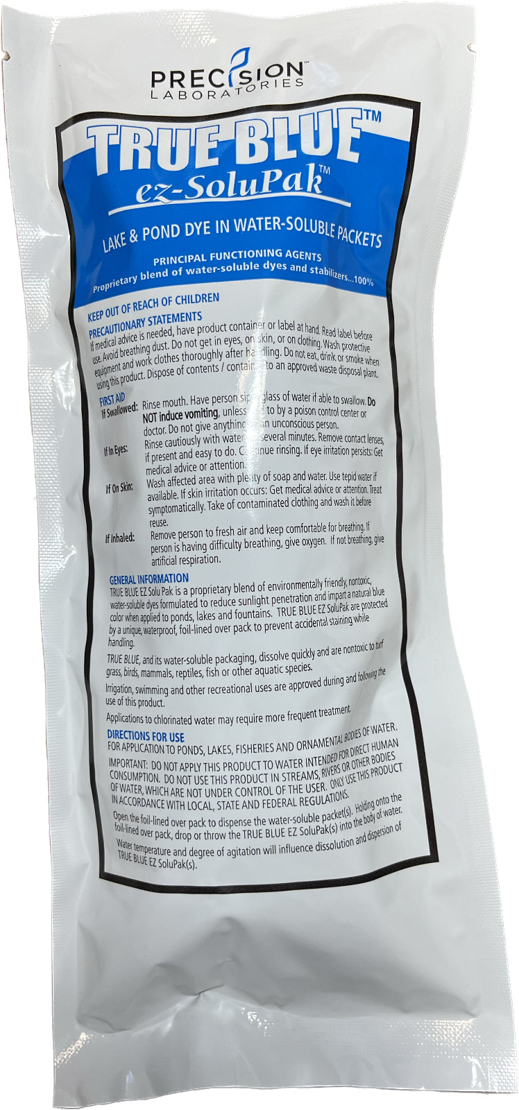 True Blue EZ-SoluPak (1- 5.25 oz. Packet) Lake and Pond Dye in Water-Soluble Pak gallery