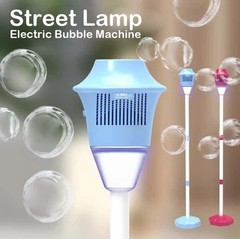 LED Bubble Machine Automatic Bubble Maker for Kids Birthday Party Outdoor