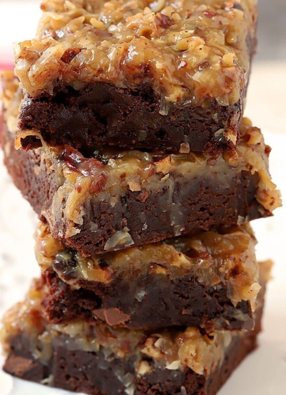 🍫 German Chocolate Brownie Sample Box – Gooey Chocolate Coconut Pecan Brownies gallery