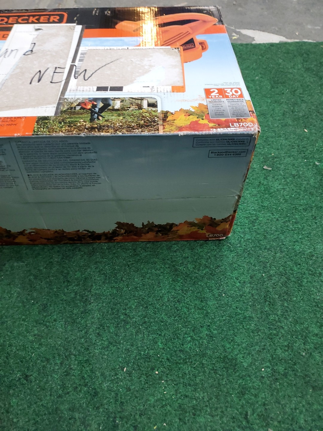 Black & Decker Model LB700 120-Volt 7-Amp Corded 180MPH Blower - BRAND NEW gallery