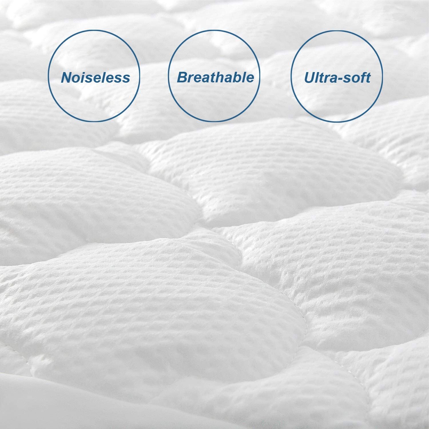 Air Mattress Protector Super Soft Thick Quilted Mattress Topper Cover Multi-size gallery