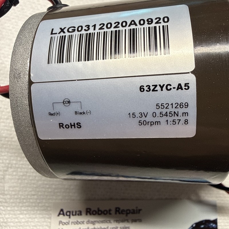 Maytronics Dolphin Nautilus CC PLUS & Others Drive Motor 5521269, 63ZYC-A5 NEW gallery