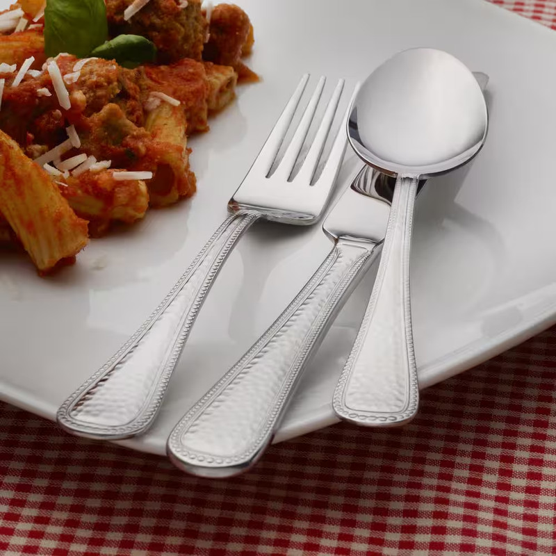 Halston 42-Piece Flatware Set, Stainless Steel, 18/0 (Service for 8) gallery