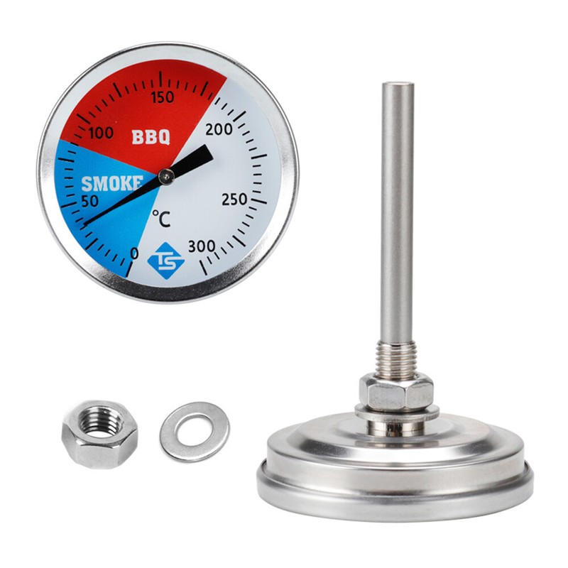 Temperature Gauge 0-300 Degrees Celsius Gauge Stainless Steel Cooking X1F1 gallery