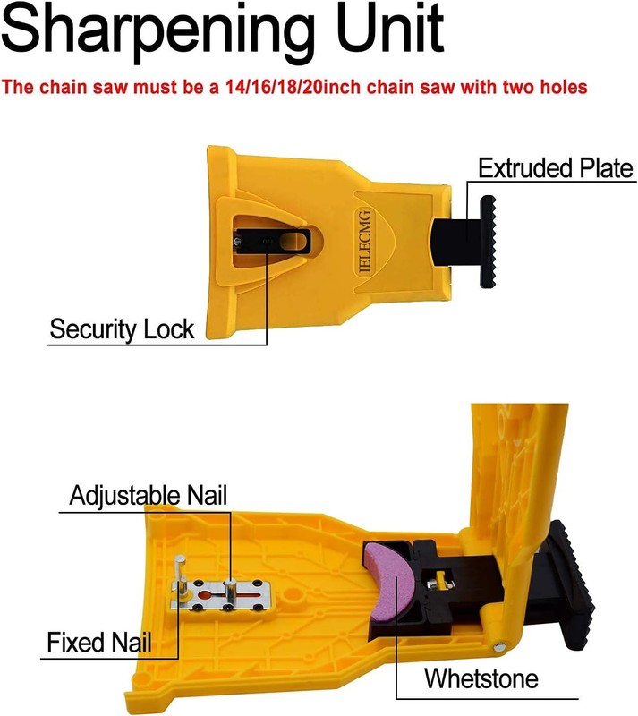 Portable Teeth Chainsaw Sharpener, Proprietary Bar-Mount Chain Saw Fast Sharpeni gallery