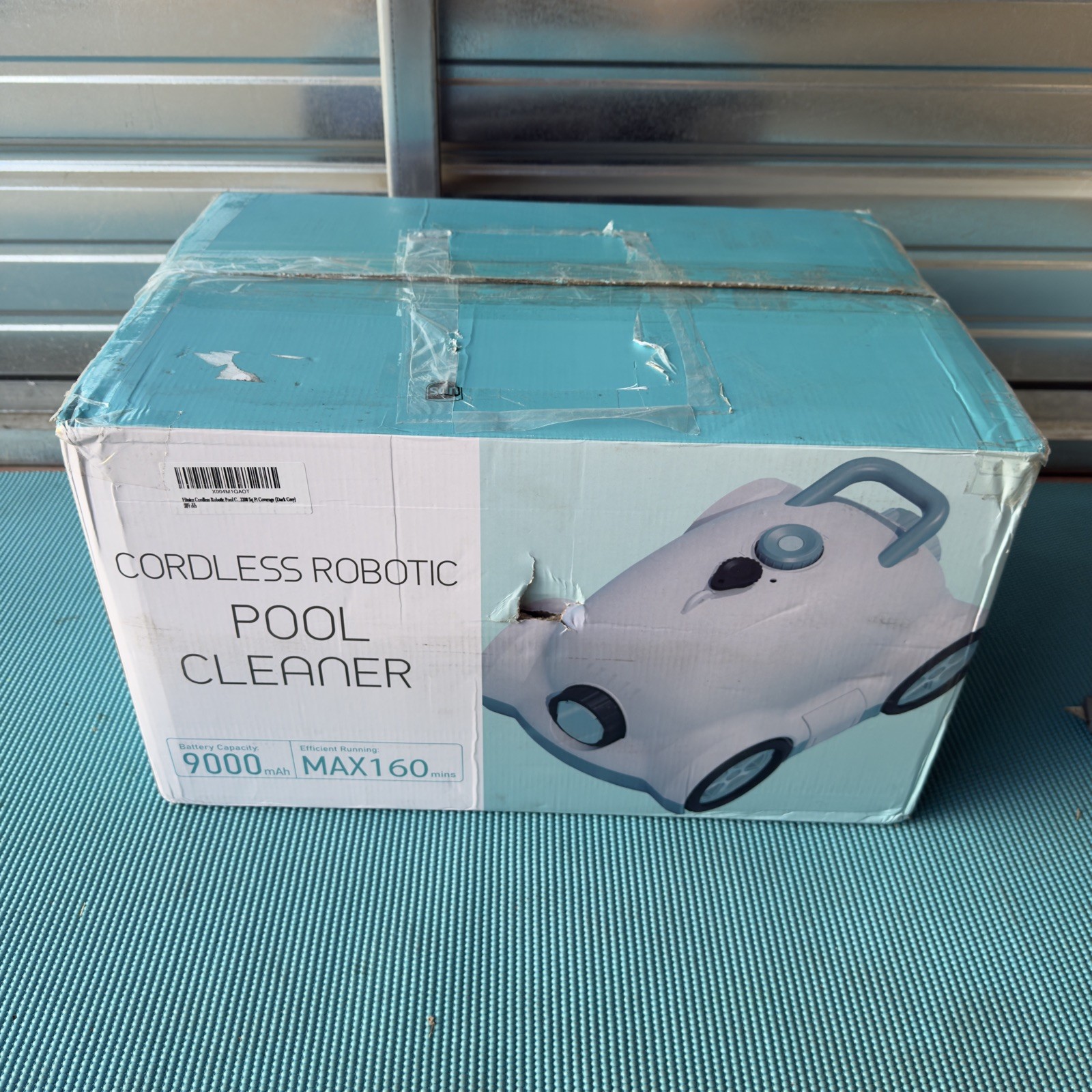 Hinice Cordless Robotic Pool Cleaner/Vacuum 2200 SqFt Coverage (tested/works) gallery