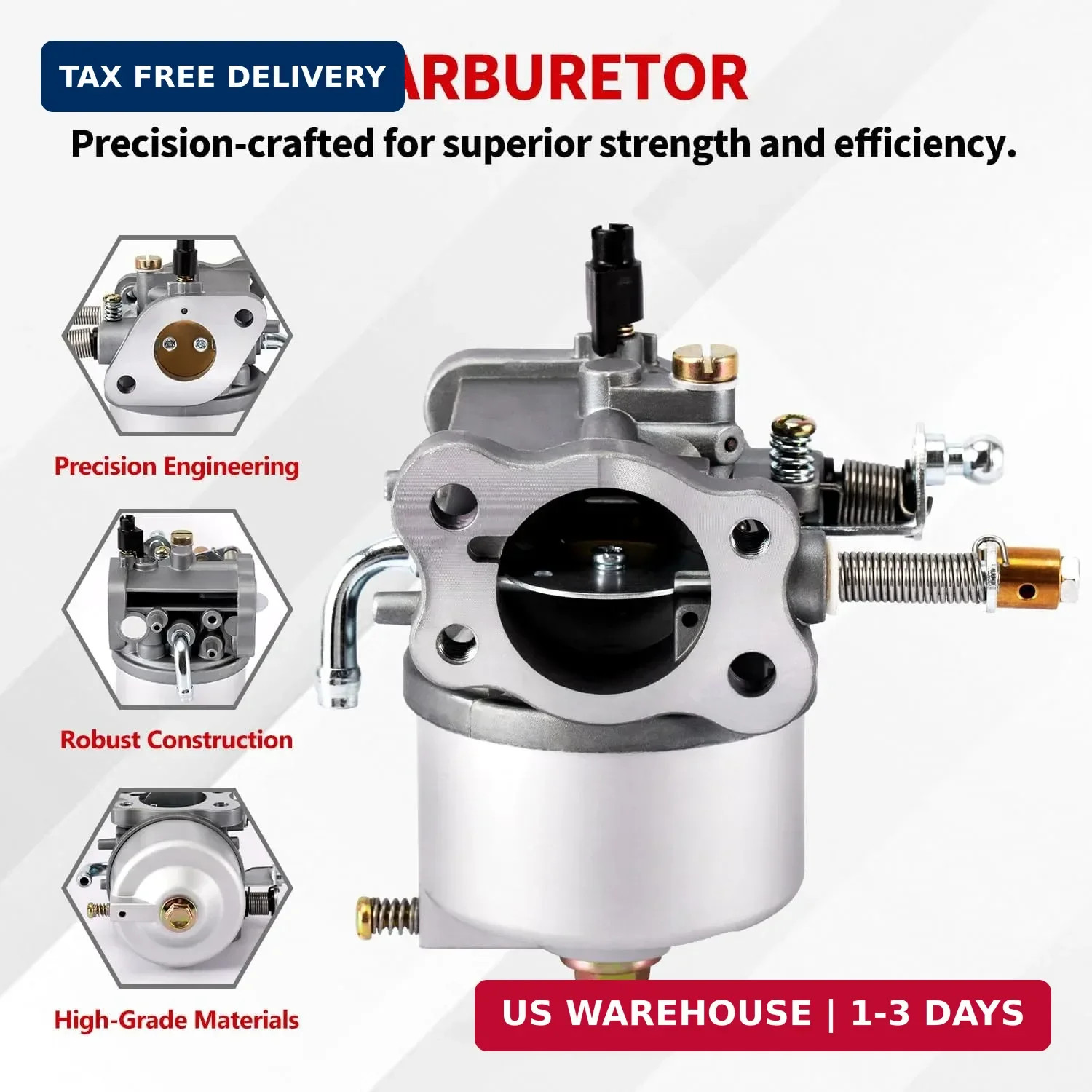 Carburetor for EZGO 295cc Robin Engine Golf Cart Gas Club Car 4-Cycle Engine 199 gallery