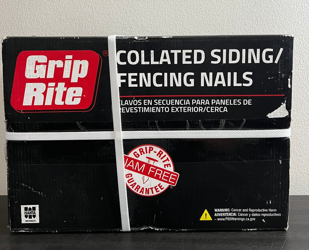 Grip Rite Collated Siding Nails MAXC62821 15-Degree Wire Coil 2" Inch by .090"
