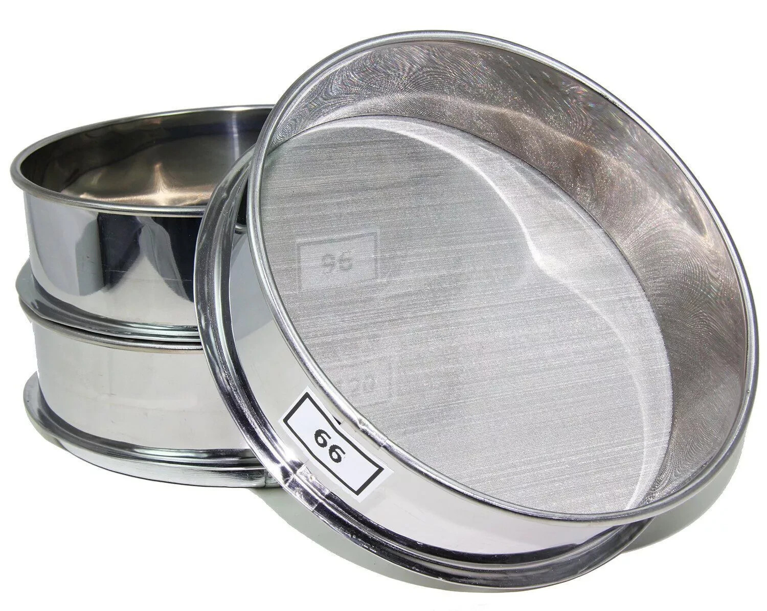 Aluminum Herbal Pollen Hash Extractor stackable sifter 120, 96, 66 Micron Screen gallery