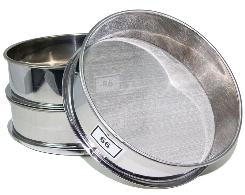 Aluminum Herbal Pollen Hash Extractor stackable sifter 120, 96, 66 Micron Screen gallery