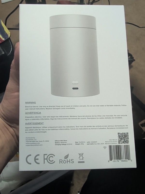 Mini 2 Diffuser - Cold Air Aroma Diffuser for Home Covers 500 Square Feet gallery