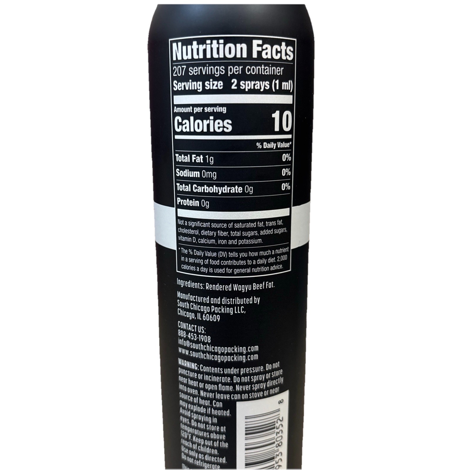 South Chicago Packing Wagyu Beef Tallow Spray, 7 Ounces, Paleo-Friendly, Keto gallery