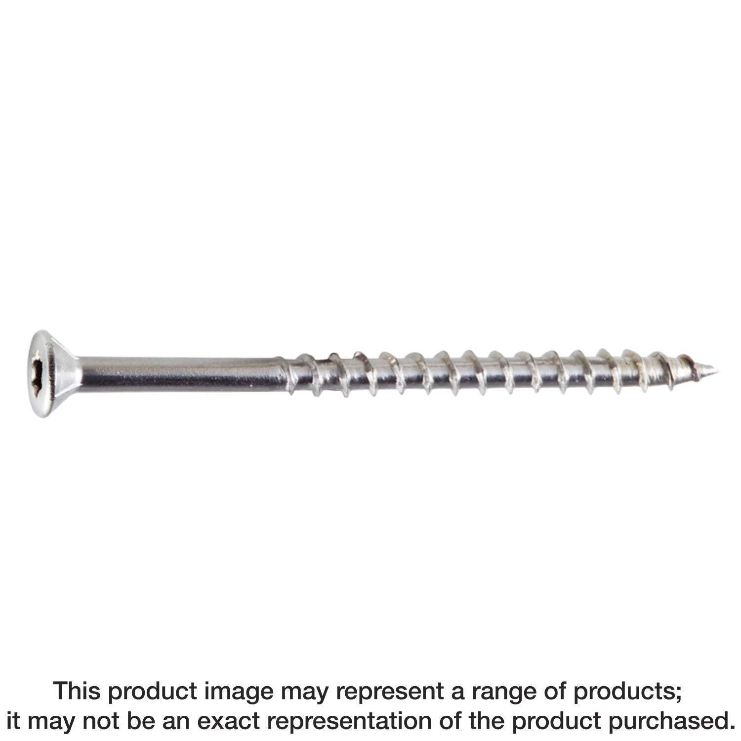 Simpson T14600WP5 Strong-Drive DWP WOOD SS Screw — #14 x 6 in. T-27, Flat Head, gallery