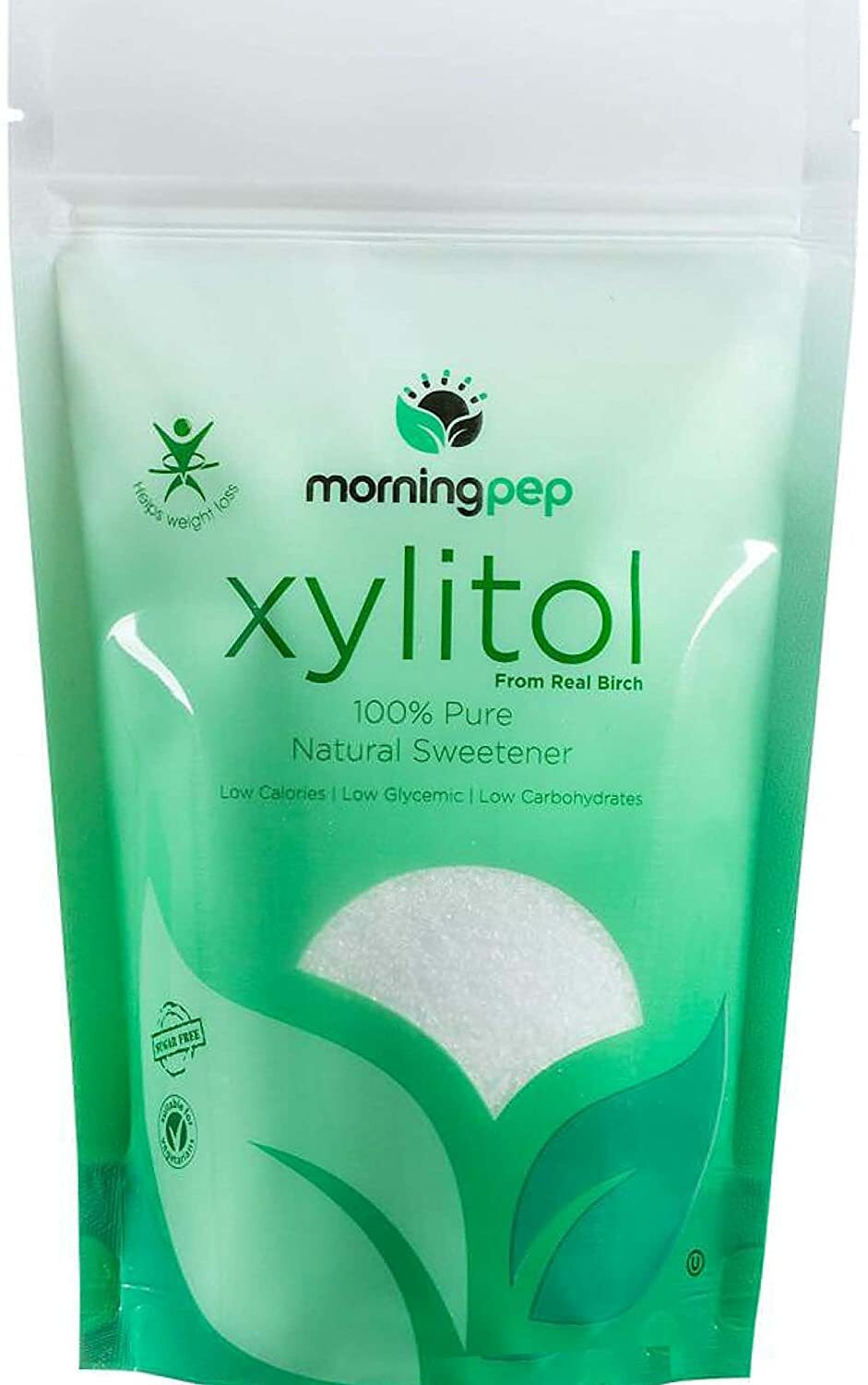 Morning Pep Sample Size Pure Birch Xylitol 4 OZ Product of USA gallery