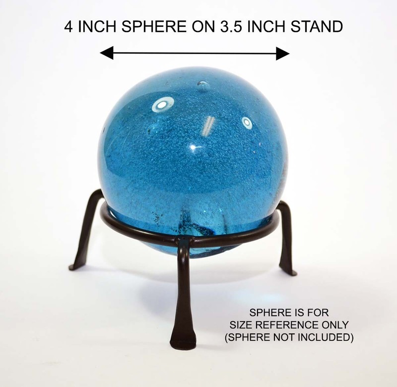 3.5 Inch Diameter Basic Iron Display Ring Stands-2 Inches High gallery