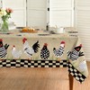 Rooster Rustic Country Tablecloth 60Ã—84 Inch 60" x 84" (Rectangular) Flax gallery