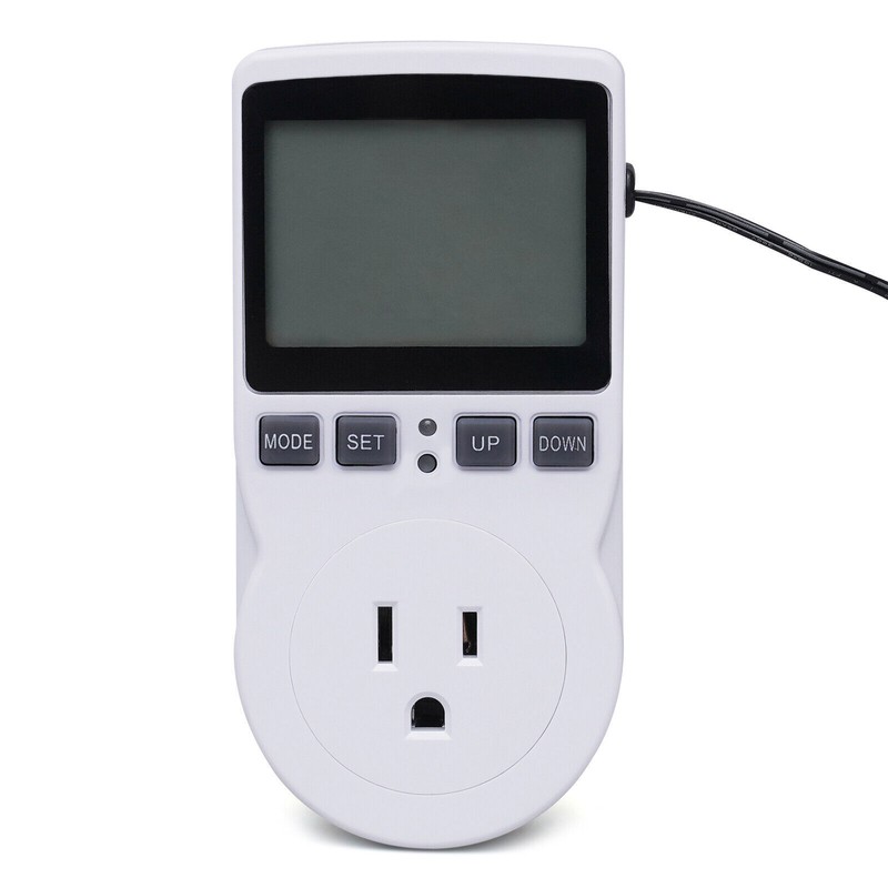 Digital Temperature Controller thermostat temp control Outlet Heater AC100-250V gallery