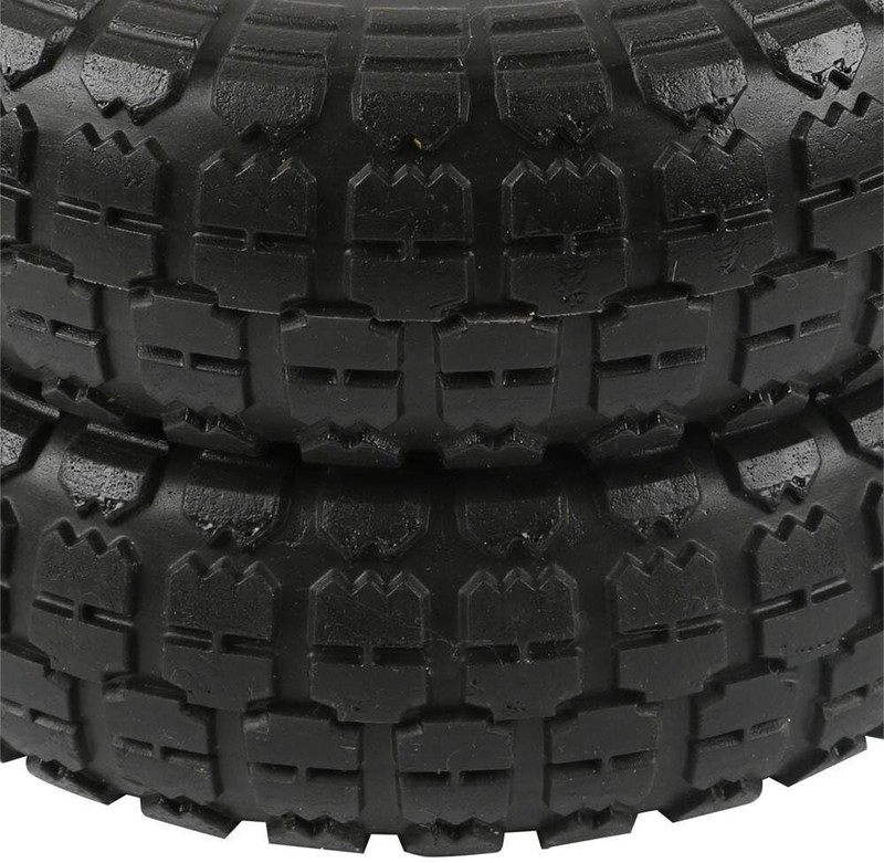 4.10/3.50-4 Polyurethane Solid Wheel Non-Rubber Tires for Garden Wagon Cart gallery