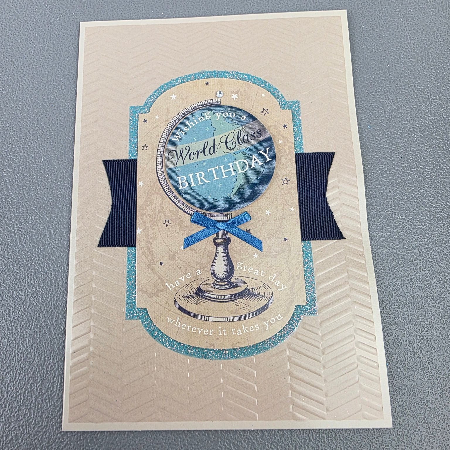 Burgoyne World Class Birthday Folded Greeting Card 7x5 in Envelope gallery