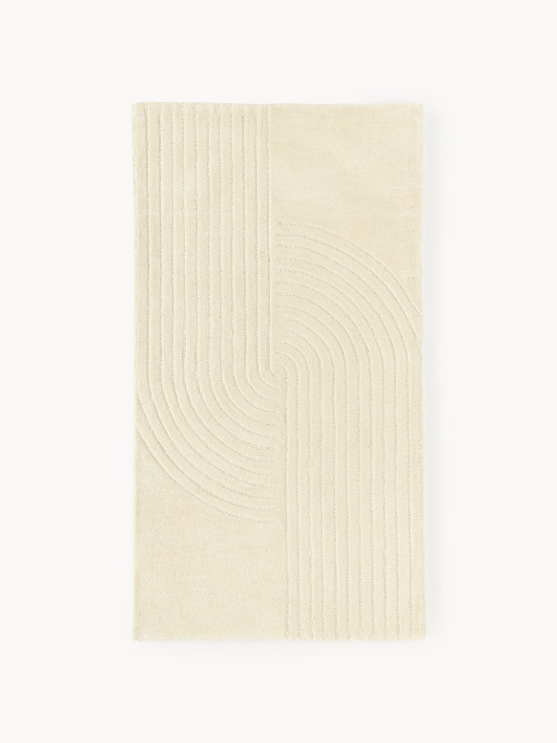 Mason Hand Tufted High-Low Wool Area Rug For Bedroom Living Room Office Room Kid gallery