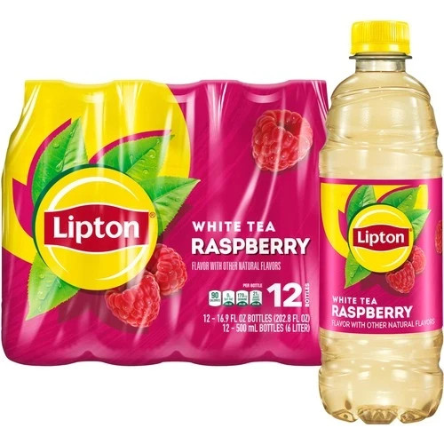 Lipton Raspberry White Tea, 16.9 Fl Oz Bottles (Pack of 12) gallery